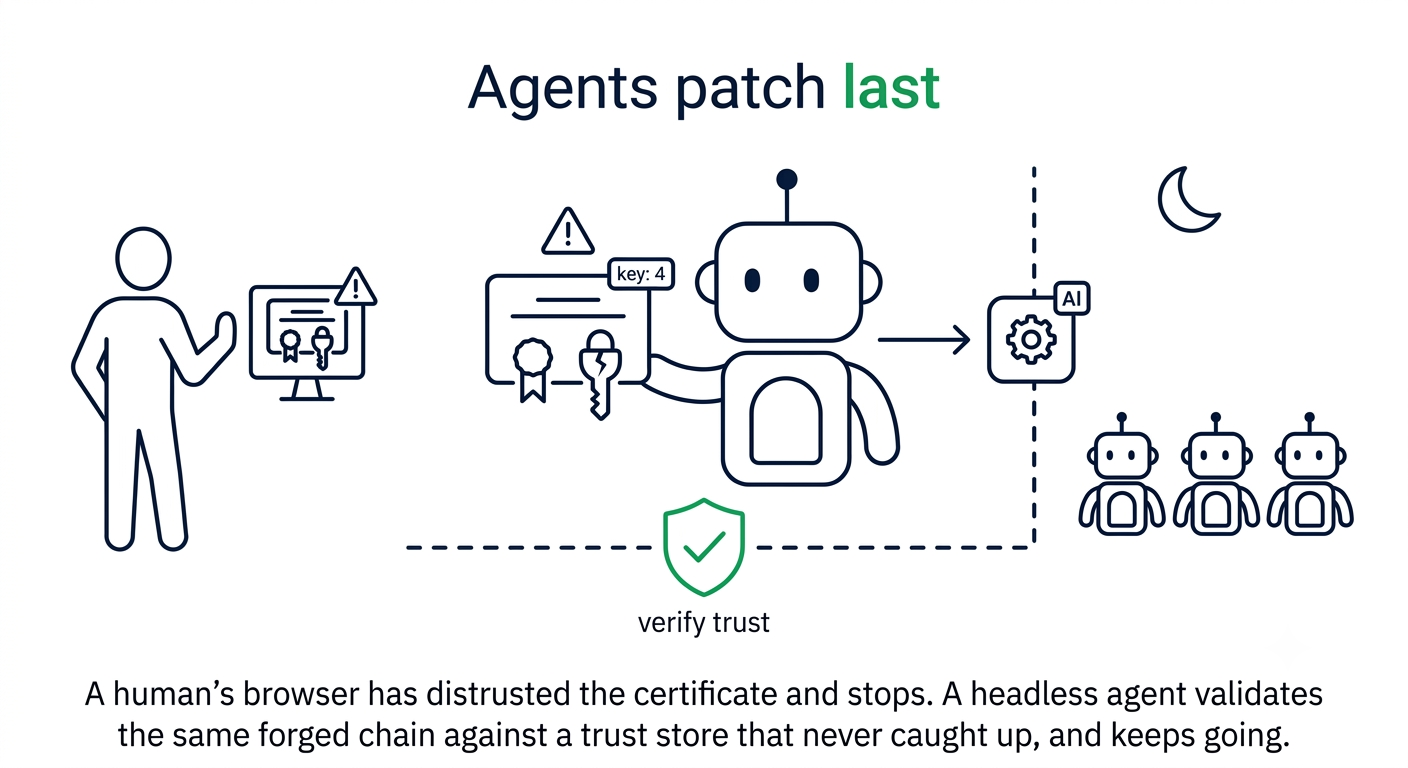 Agents Patch Last: What the eMudhra Break Reveals About How Machines Trust